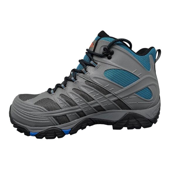 Merrell Moab Velocity Mid Waterproof CF Gray Work Boots J099431 Mens Sz 12 NWT - Picture 6 of 10